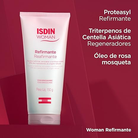 ISDIN Creme Firmador Corporal com Óleo de Rosa Mosqueta Woman Refirmante - 150g