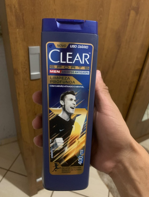 Clear Sports Men - Shampoo Anticaspa Limpeza Profunda 400Ml